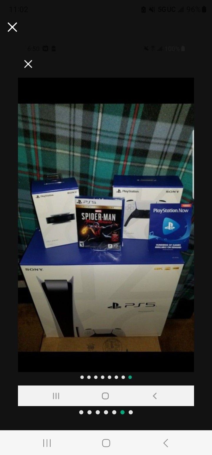 Ps5 Bundle New In Box Everything Included