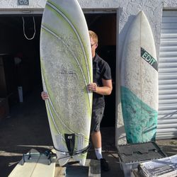 Wave Weapons Twin Fin Surfboard – Fish / Performance Board