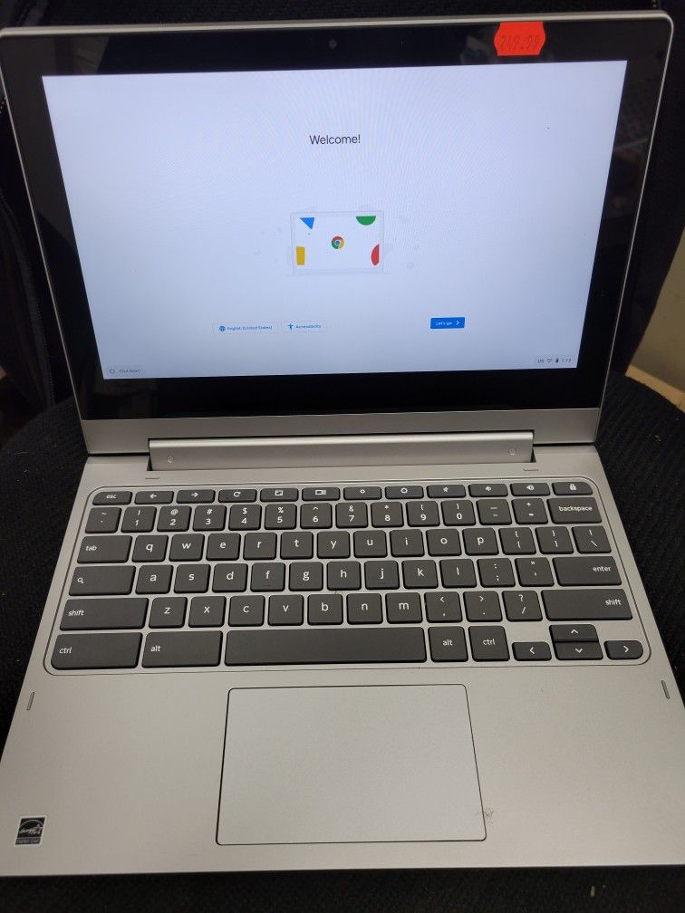11.6" Lenovo Ideapad Flex 3 2-in-1 Touchscreen Silver Chromebook Computer