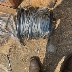 For Sale 1000 Feet Of Steel Cable 