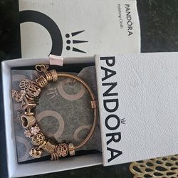 Pandora Rose Gold EVERYTHING Bracelet 