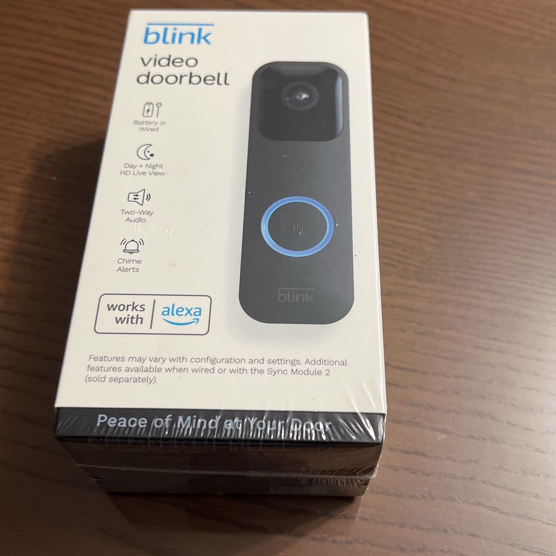 Sealed Blink Camera Video Doorbell