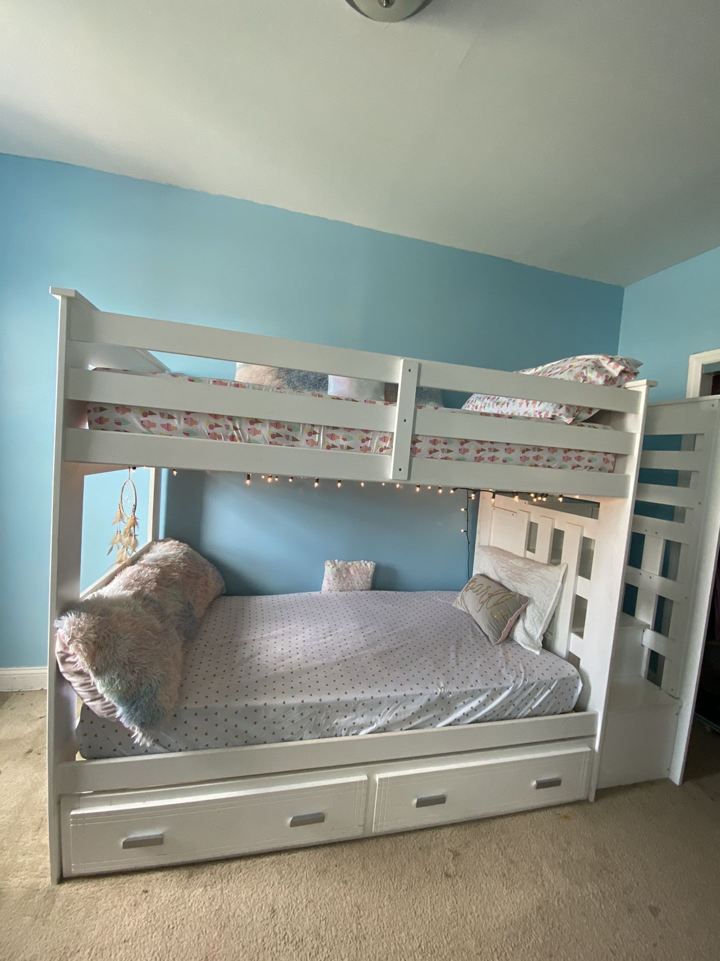 Acme Allentown twin over twin bunk bed with trundle