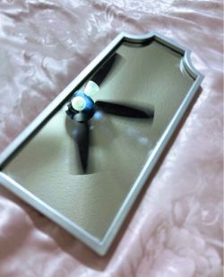 Decorative Wall Mirror with Silver Frame