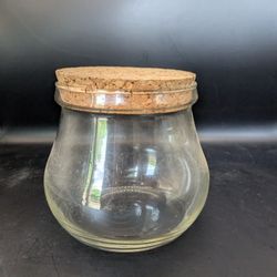 Glass Cork Candy Jar