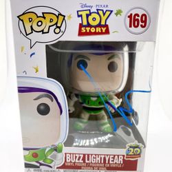 Tim Allen Signed Buzz Lightyear Funko Pop 