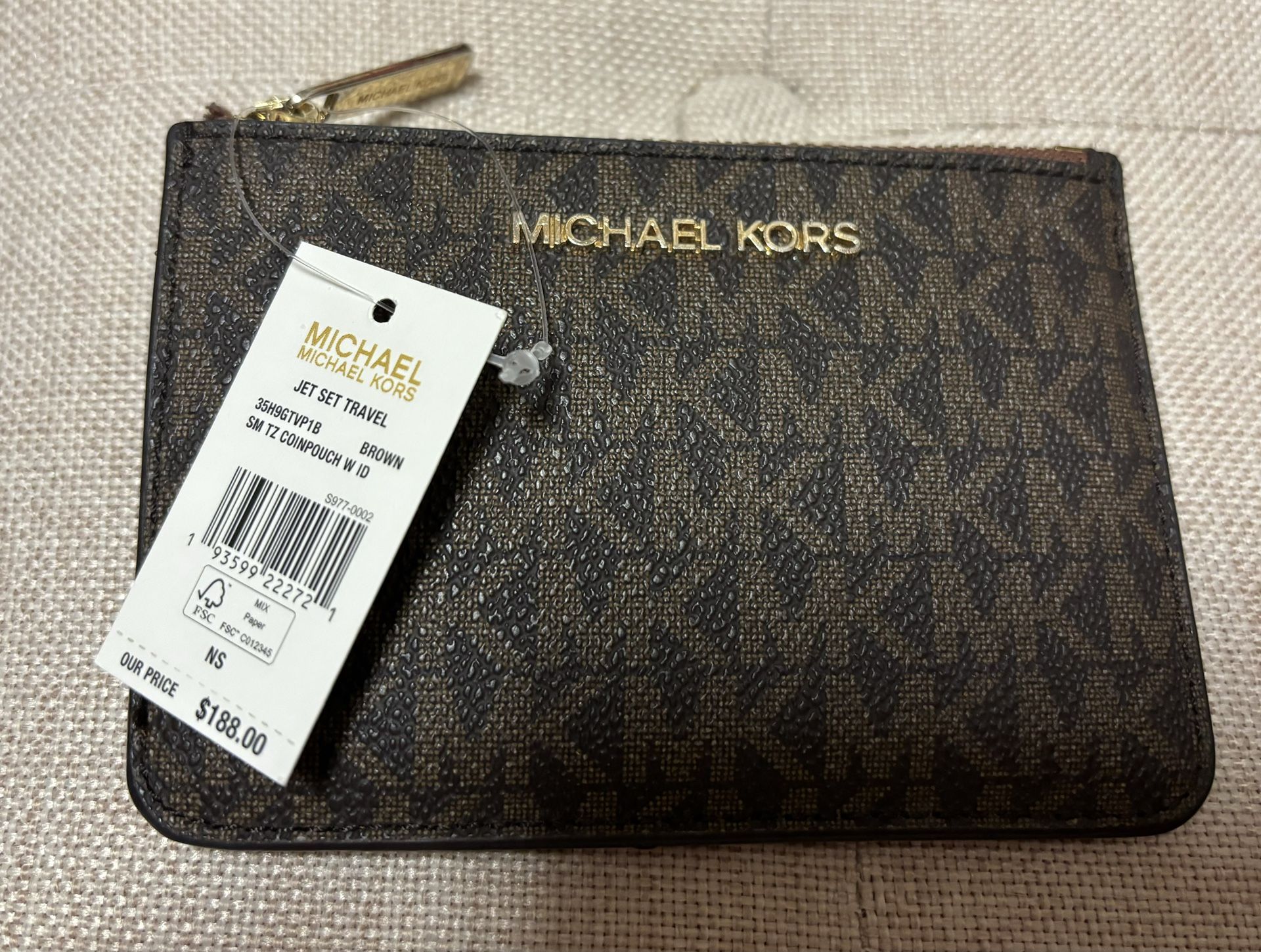 Michael Kors Jet Set ID coin Small Wallet