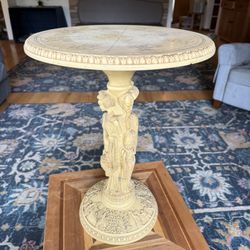 Vintage Alabaster Pedestal 