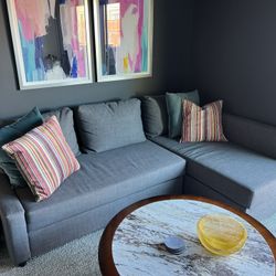 Grey IKEA Sleeper Sofa/Futon - Like new ($1,200 New)