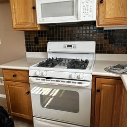 30” range and microwave