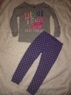 Carter’s Girls Dinosaur Pj’s