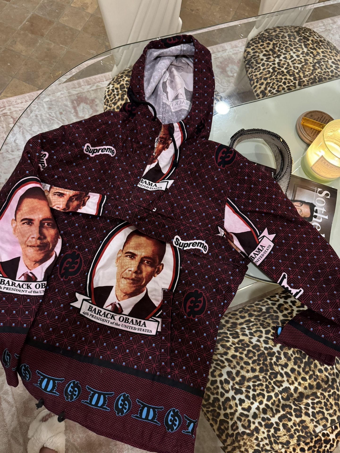 Hoodie Supreme Obama Jacket Supreme Obama Anorak