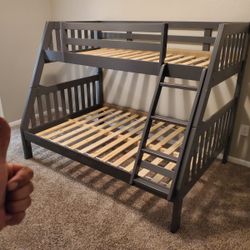 Twin Over Full Bunk Bed On Sale 