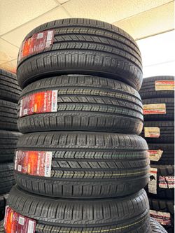 💯📲215/55/16 vendo set de llantas nuevas Supermax all-season