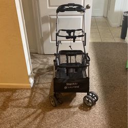 Newborn Infant Double Stroller 