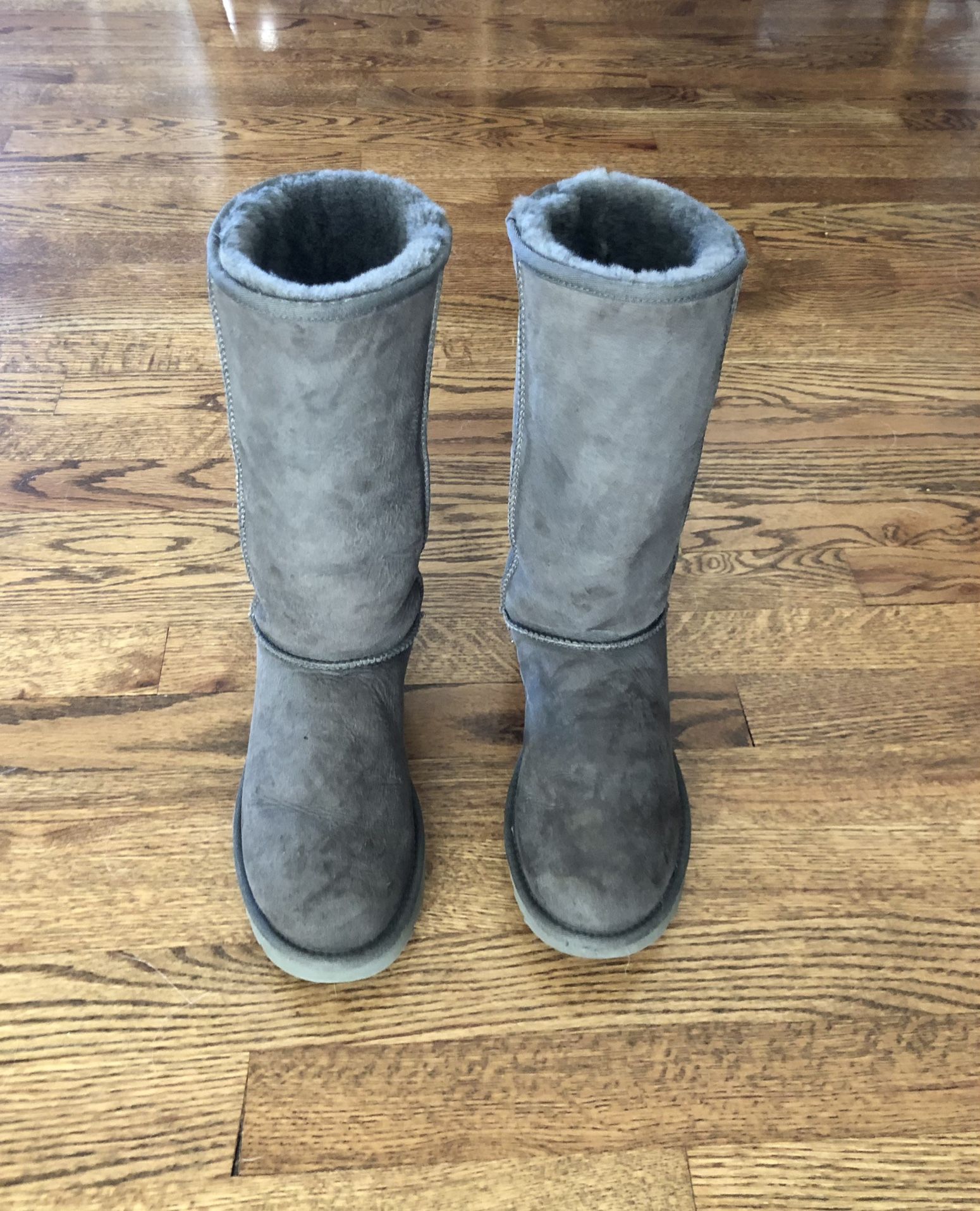 UGG Classic Tall Gray Boots - Size 9 Women’s