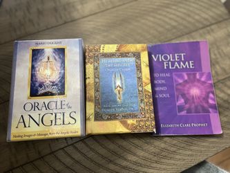 Oracle Cards And Violet Flame Book