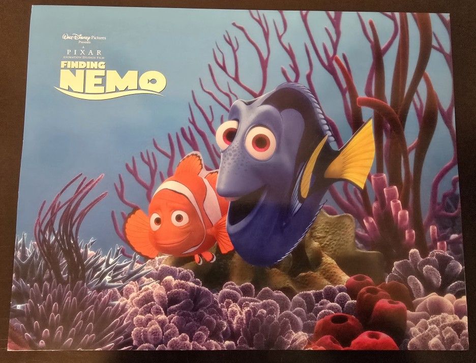 Disney Pixar Finding Nemo Lithograph Set