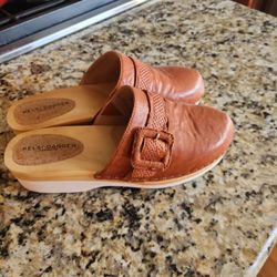 Women Shoes Kelsi Dagger Leather Clogs 8.5 Nordstrom 