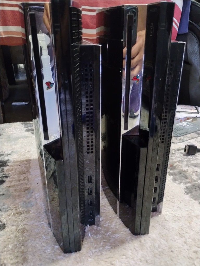 I Have Two PS3,'s The original "fat" PS3 models That Are Backwards Compatible with both PlayStation 1 and PlayStation 2 games.