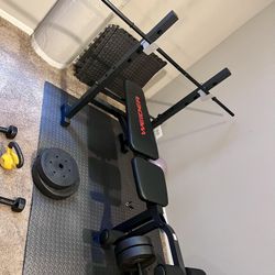 Weider Workout Bench With Weights