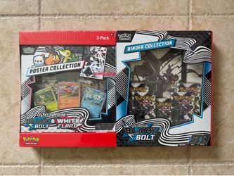 Black Bolt Binder & Unova Poster Collection 2-Pack - Sam's Club - Sealed - 2 Available