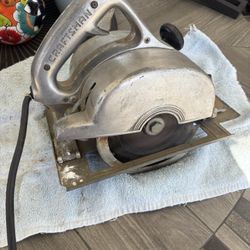 1951 Vintage Craftsman Circular Saw + 25 Blades