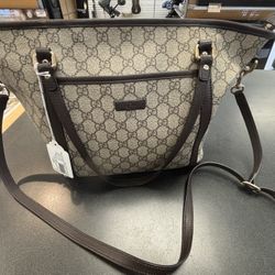 Gucci Supreme Canvas Purse 
