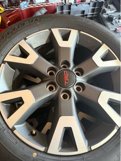 Toyota TRD 20" Tires and Rims