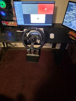 Logitech g920 racing wheel and pedals