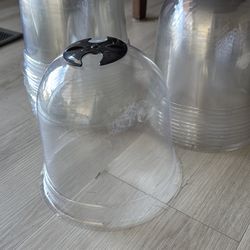 20 Pack Garden Cloche Clear Bell Covers!