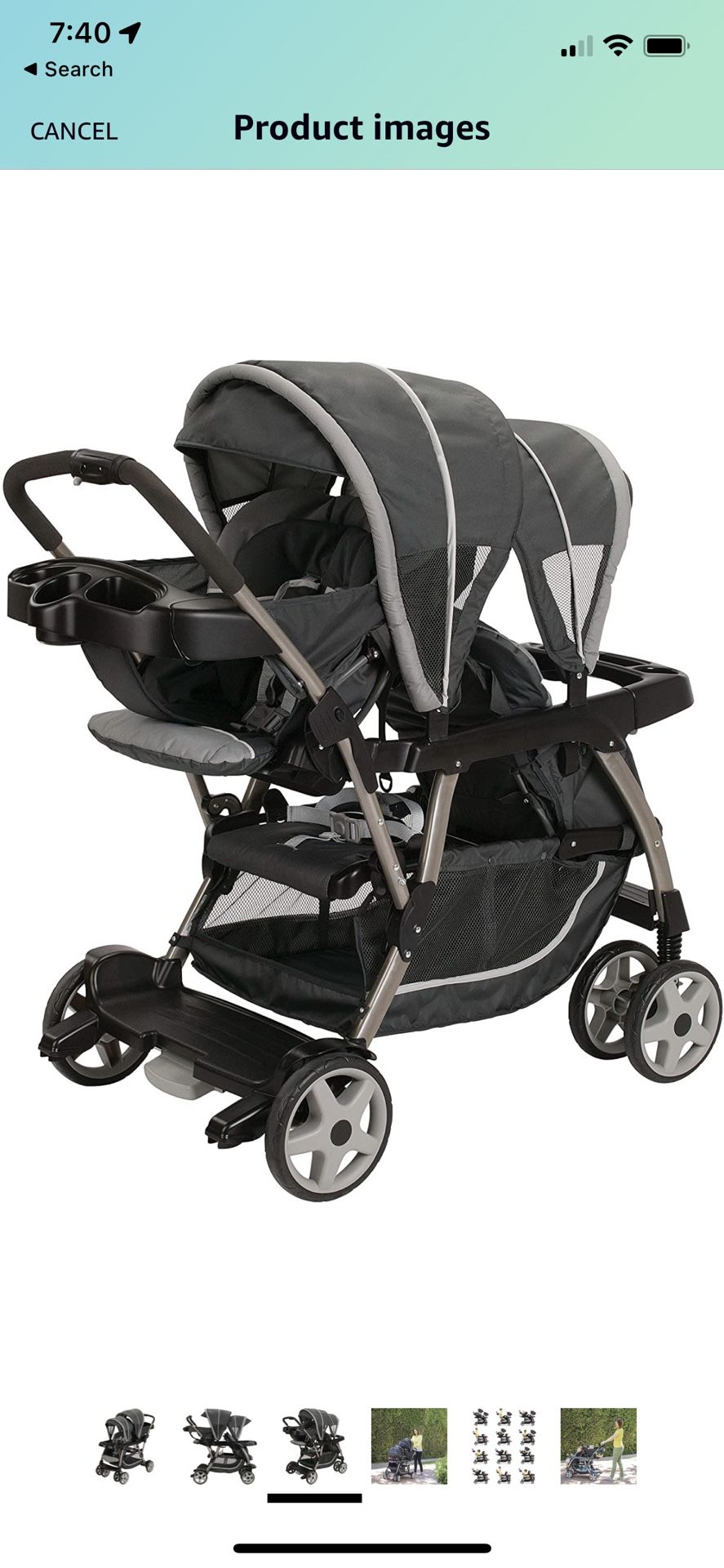 toddler stroller nearby New Ergobaby Metro 3 Deluxe Baby (Pearl Grey) You asked for it! Brand_Babyzen Theres also a mesh Color:Camden