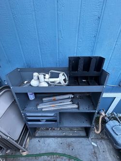 Shelf for a van