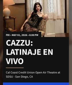 Cazzu 2 Tickets Good Seats