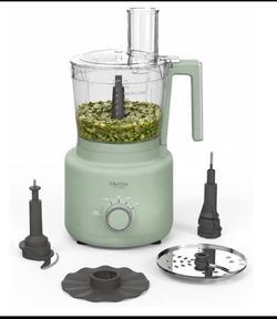 New Other Martha Stewart 10-Cup Food Processor, Honeydew Green