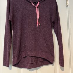 Vintage Havana women’s small purple hooded top 