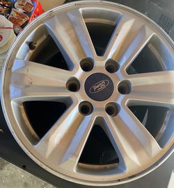 Stock Ford F-150 rims