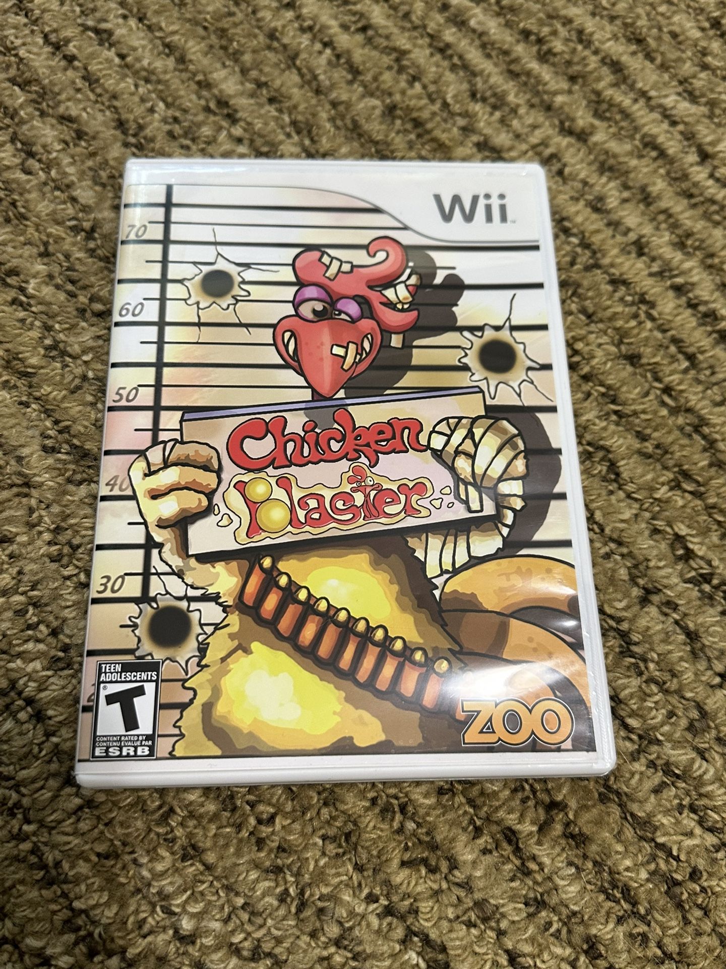 Nintendo Wii Chicken Blaster Game 