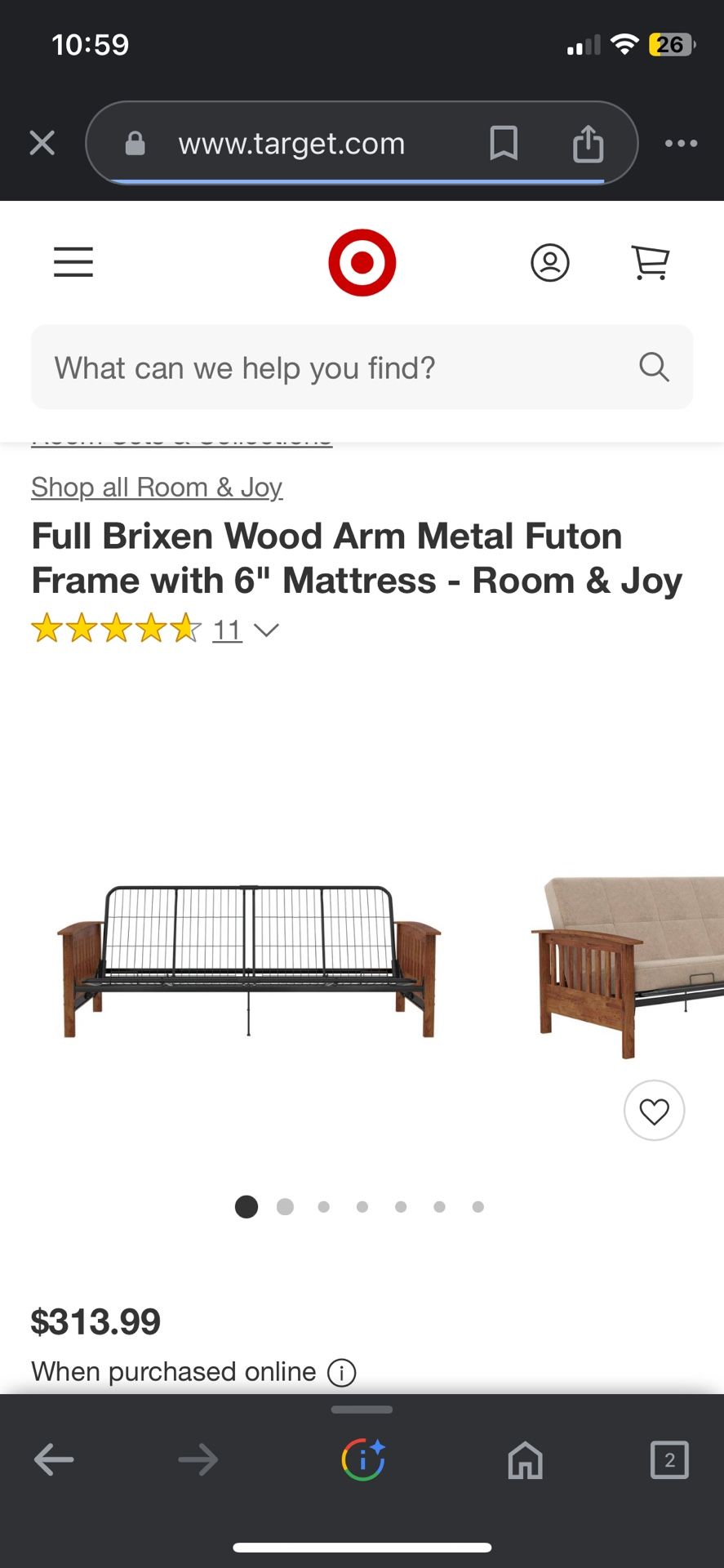 NEED GONE ASAP Futons 2 For Sale See Pics for Sale in Myrtle Beach, SC