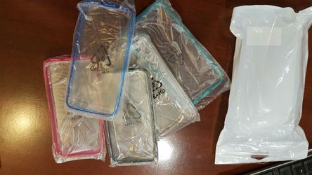 Set of 5 I phone 6 cases