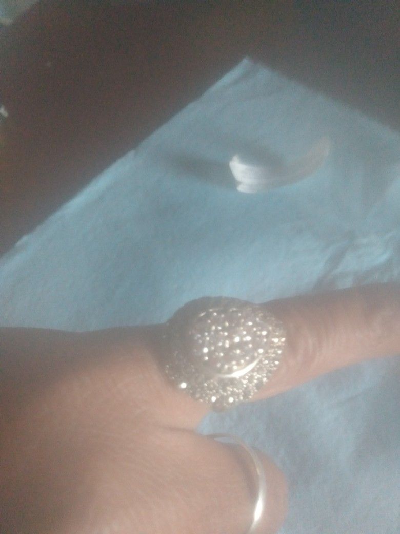 Wemon Ring 925 Silver With Ruel Dimond