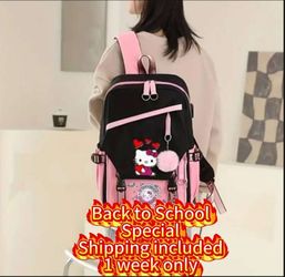 SPECIAL Back to School Large Capacity Hello Kitty Backpack