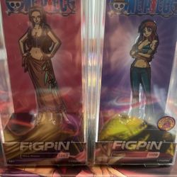 One piece Figpin Nico Robin And Nami