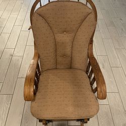 Oak Glider, Rocking Chair