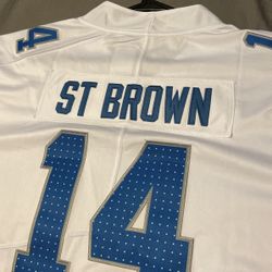 White Lions Jersey Stitched 2X
