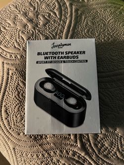 Blue tooth speaker & ear plugs