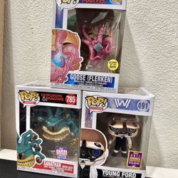 Lot of 3 funko pops- all for $14