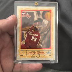 LeBron James Rookie Card Cleveland Cavalier