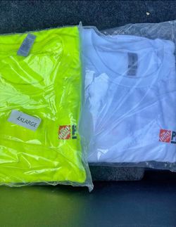 Construction Cotton  T shirts /// Camisas  de algodón para. Construction  new ones in package