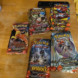 Pokemon Booster Packs 18 Total 125.00